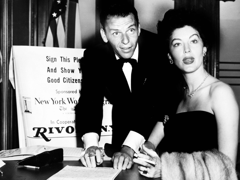 Frank Sinatra y Ava Gardner
