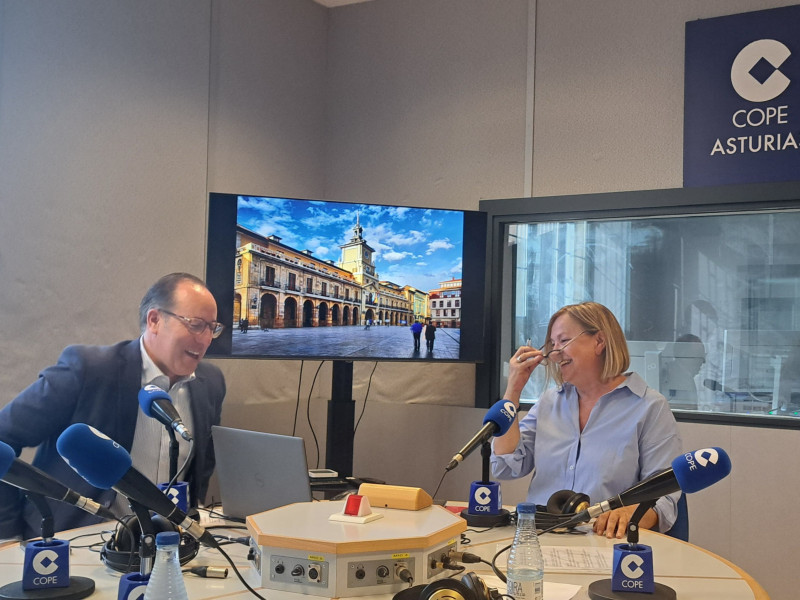 Mario Arias durante su entrevista en COPE Oviedo