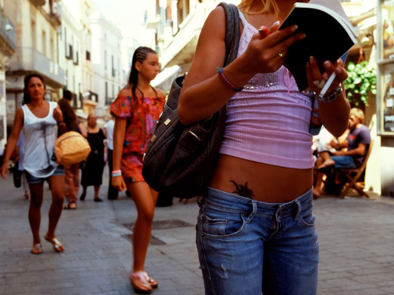Gente por la calle