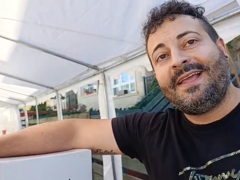 Javi habla de la "festa na honra dos veciños"