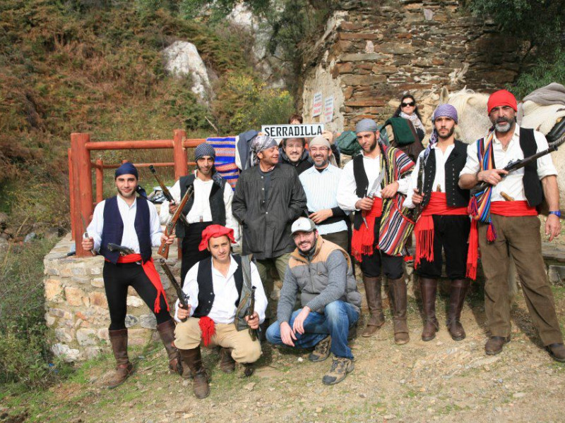 Territorio de Bandoleros es una película grabada íntegramente en serraillanu
