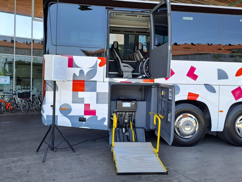 Rampa para accesibilidad