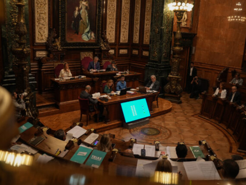 Pleno Ayuntamiento de Barcelona
