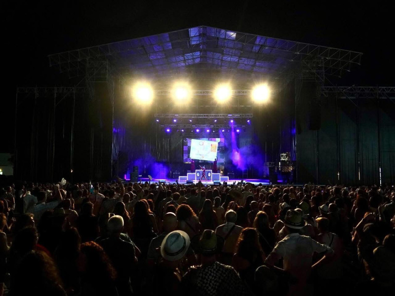 7.000 personas disfrutaron del concierto