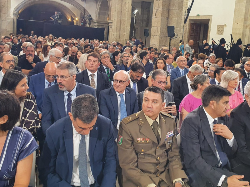 Asistentes a la celebración de la entrega de las Medallas Castelao 2025