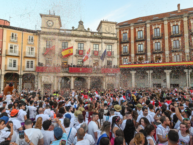 Inicio de las Fiestas de San Pedro y San Pablo de Burgos