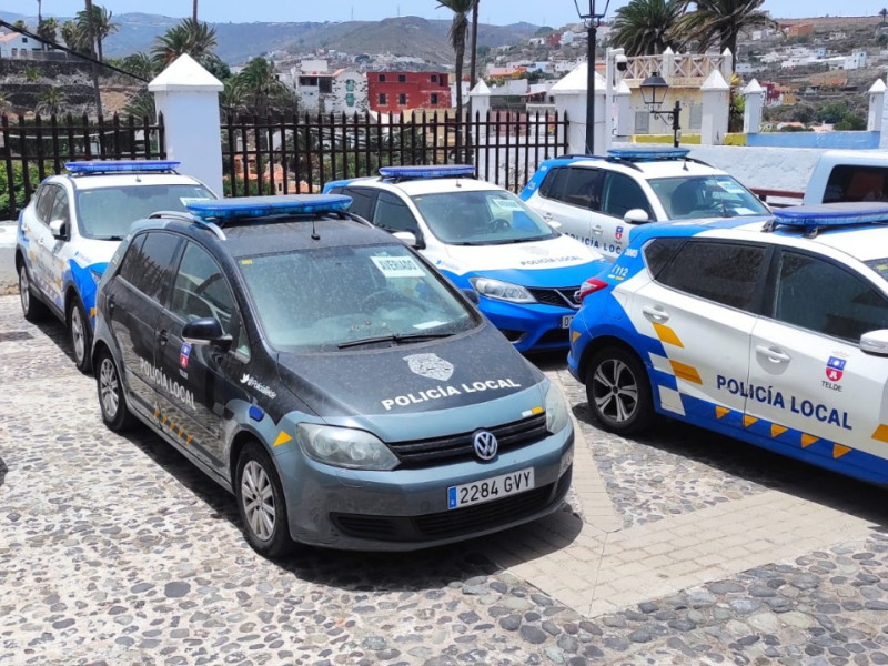 La Policía Local de Telde se queja del estado de abandono de los vehículos policiales