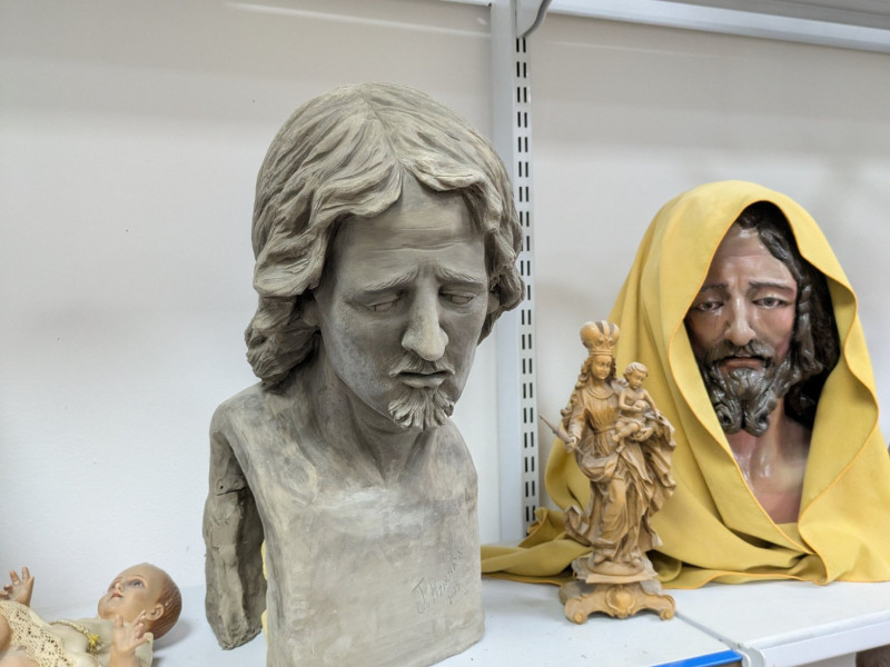 Esculturas realizadas por Jorge Pizarraya