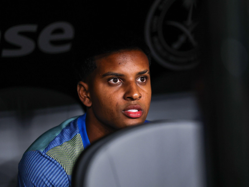 Rodrygo del Real Madrid durante el partido del Grupo H del Mundial de Clubes contra el Red Bull Salzburgo