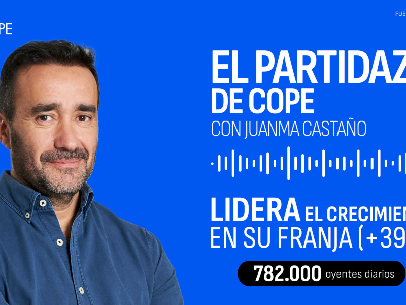 Juanma Castaño alcanza los 782.000 oyentes cada noche