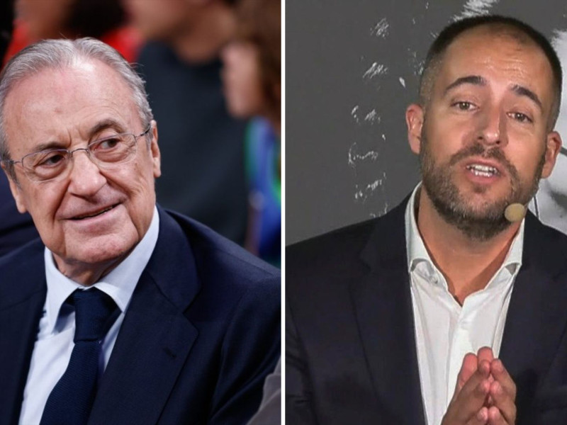 Florentino Pérez y Francisco Soto