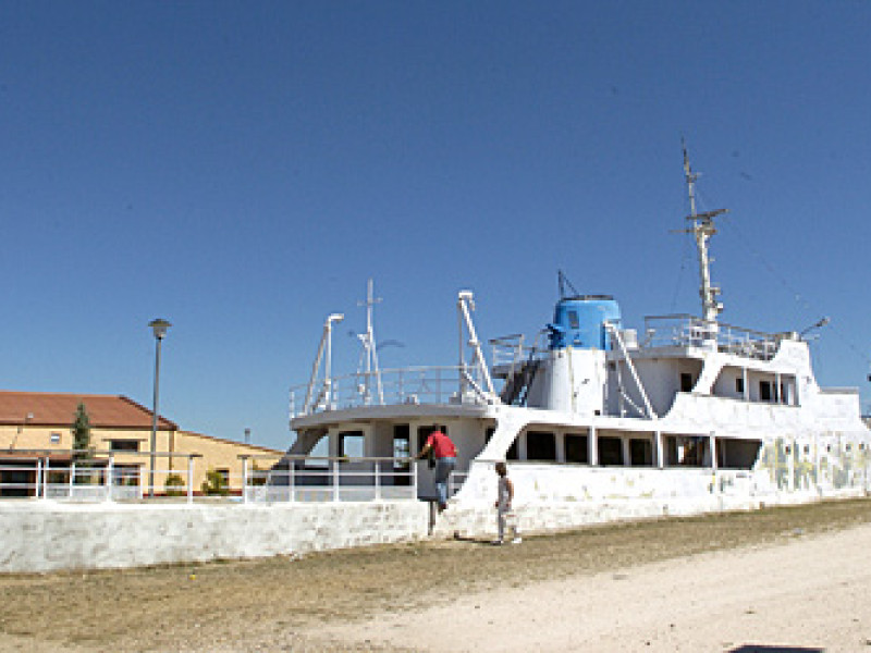 El yate Azor de Francisco Franco en Burgos