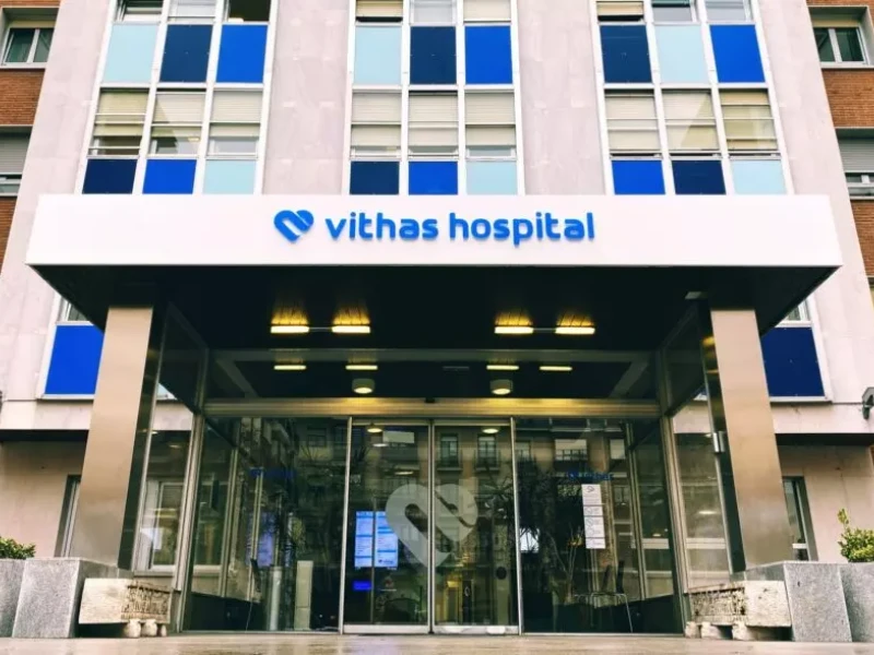 Fachada del hospital VITHAS Vitoria