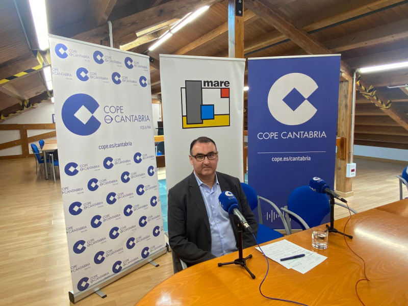 Alberto Alonso Quijano, director general de medio ambiente del Gobierno de Cantabria, en MARE