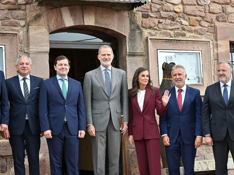 Los Reyes visitaron Brañosera