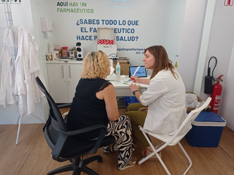 En la unidad móvil los vecinos se podrán realizar distintas pruebas