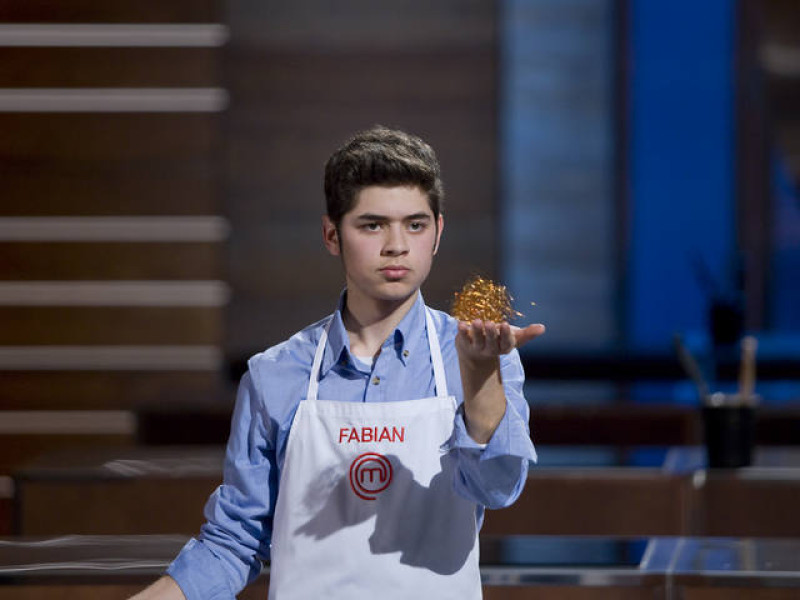 Fabián León, en Masterchef