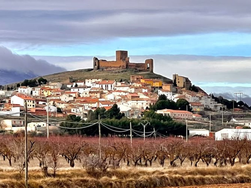 Vista panorámica de la localidad de Trasmoz.