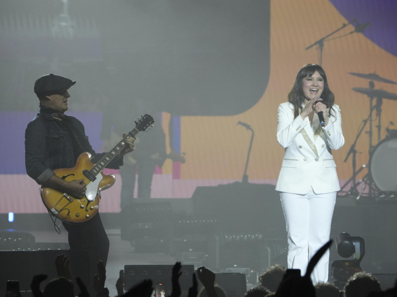 Amaral en uno de los conciertos de Cadena 100
