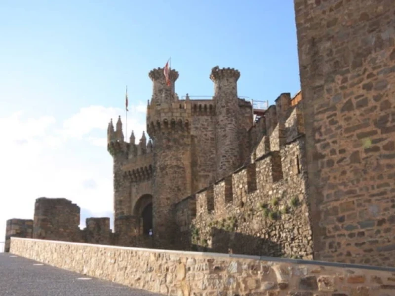 Castillo de los Templarios de Ponferrada (León)