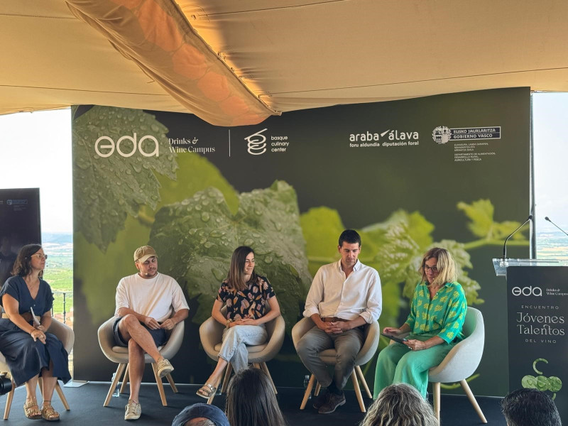 Encuentro de jóvenes talentos del vino en Labastida