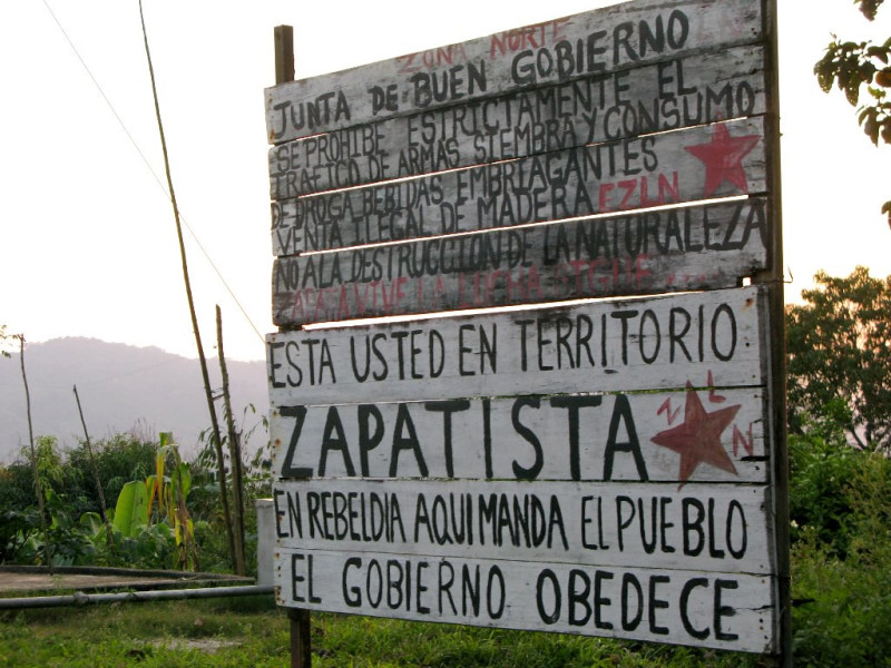 Los carteles en Chiapas asustan a cualquiera