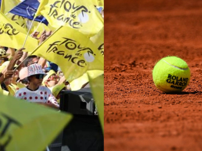 Tour de Francia y Roland Garros