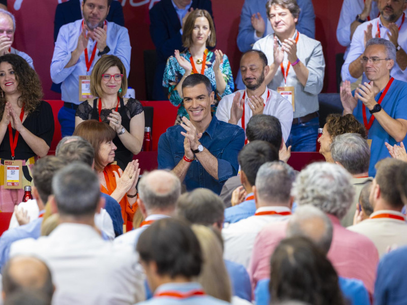 Pedro Sánchez en el Congreso Federal del PSOE