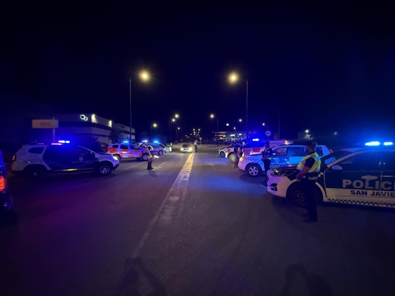 San Javier despide al piloto Borja Gómez