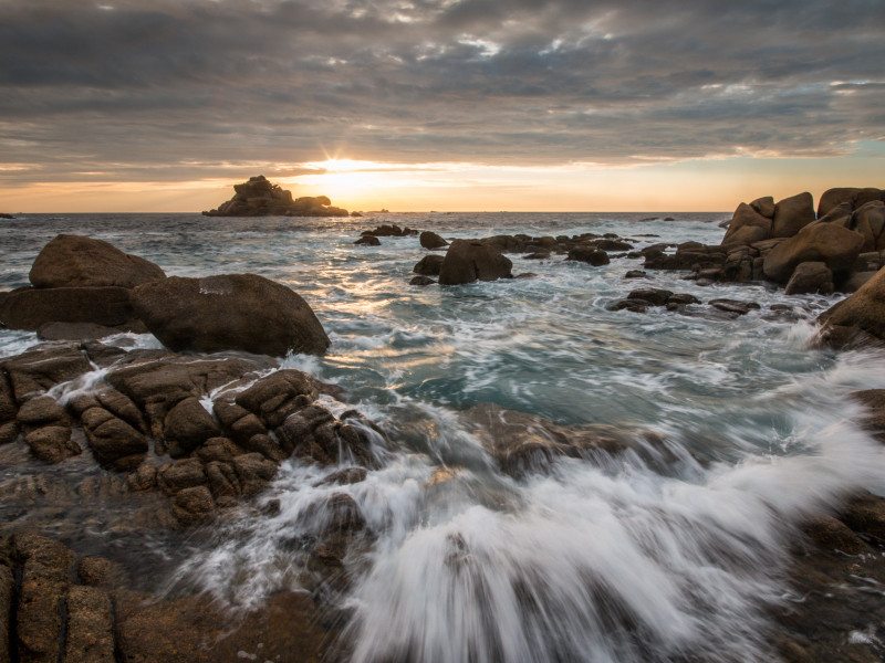 Costa gallega, norte de España