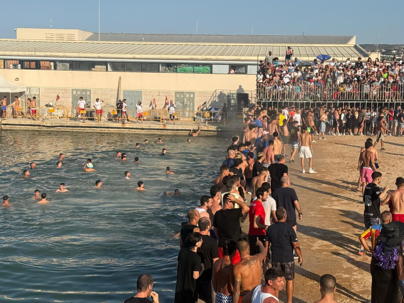 Participantes dels Bous a la Mar en Dénia