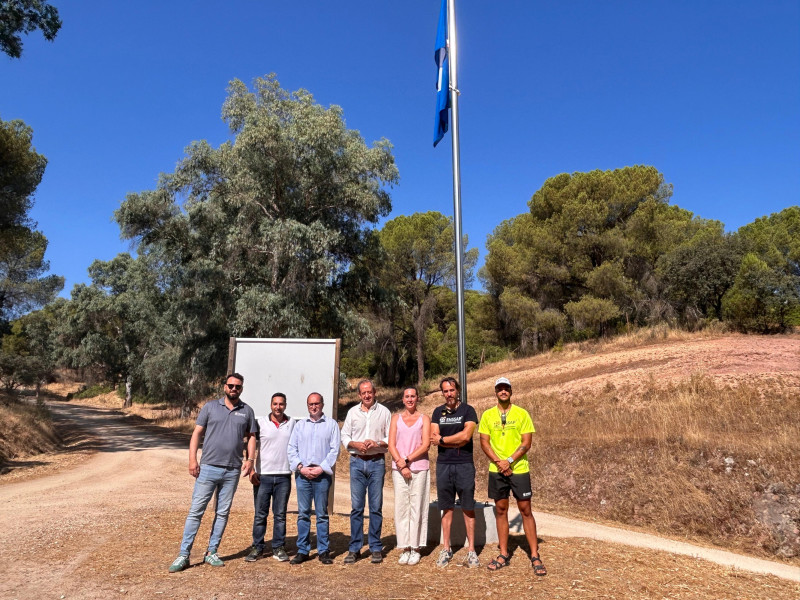 Andújar iza la Bandera Azul por segundo año en El Encinarejo