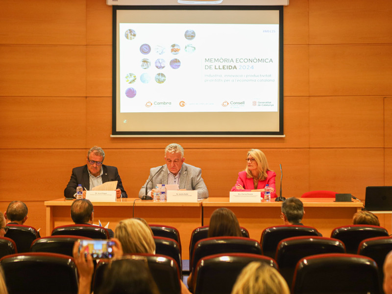 Presentació de la Memòria Econòmica de Lleida 2024