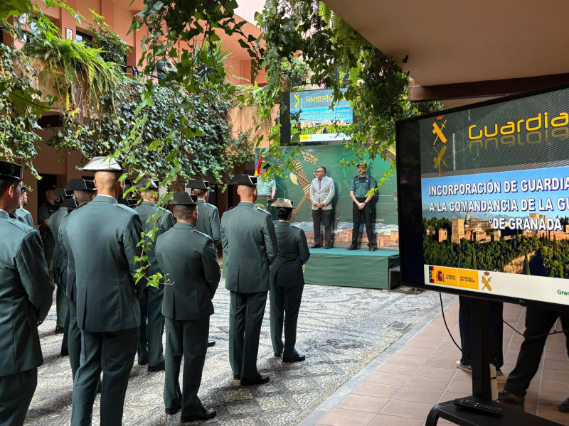 De 142 guardias civiles alumnos que llegan en prácticas a la provincia de Granada, 15 lo harán en Motril