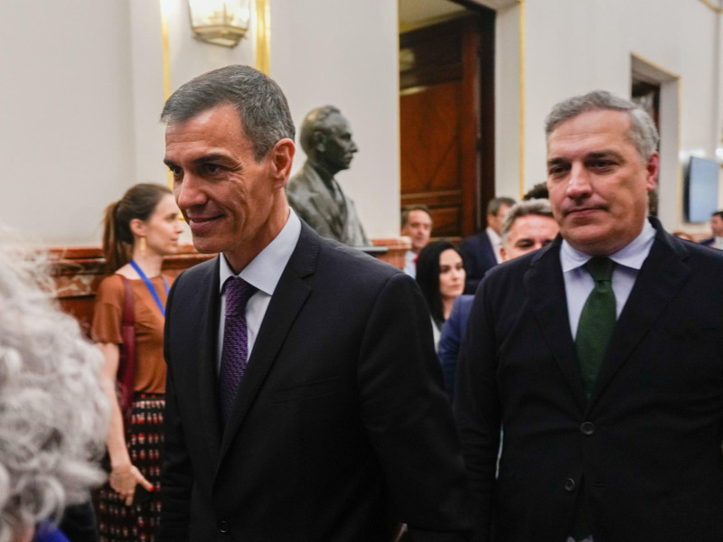 El presidente del Gobierno, Pedro Sánchez