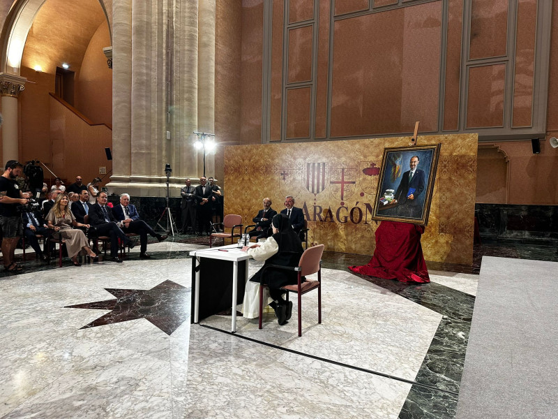 Acto en la Sala de la Corona