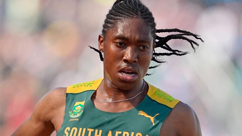 Caster Semenya, durante su participación en una prueba de 2022