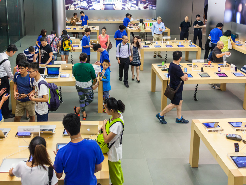 Tienda de Apple en Hong Kong
