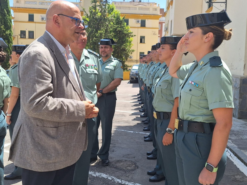 Manuel Fernández ha subrayado el papel ejemplar de las Fuerzas y Cuerpos de Seguridad en la provincia