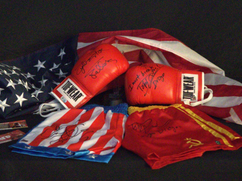 Objetos icónicos de la película Rocky 4