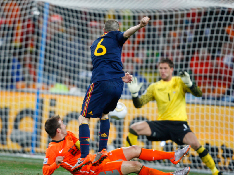 El gol de Iniesta en la final