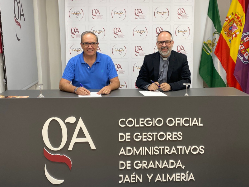El Colegio de Gestores Administrativos refuerza su compromiso con la ciudad y la Diócesis de Jaén
