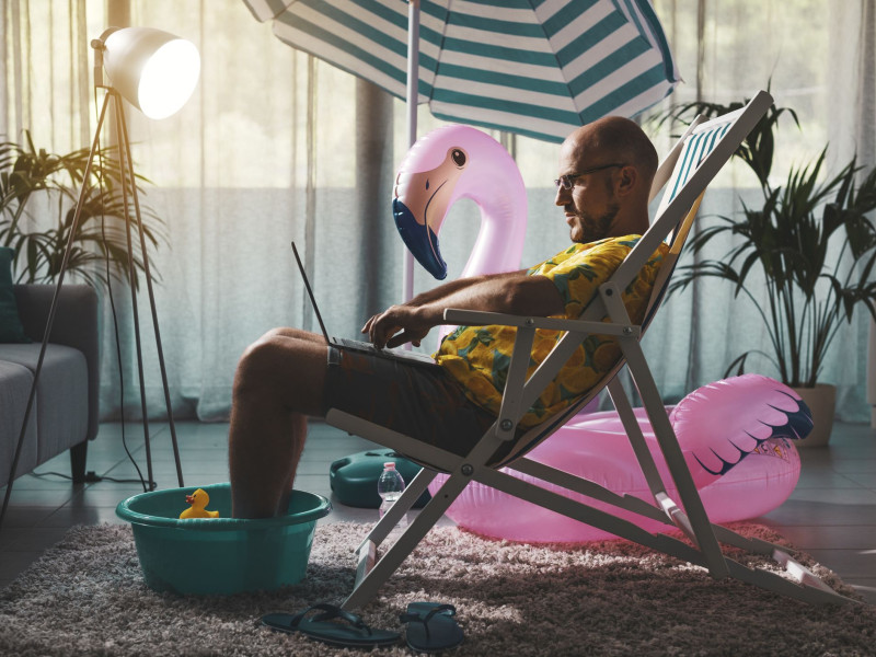 Autónomo de vacaciones