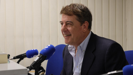 José Ramón Gómez Besteiro en los estudios de COPE Ferrol