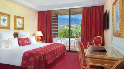 Habitación doble del hotel Botánico