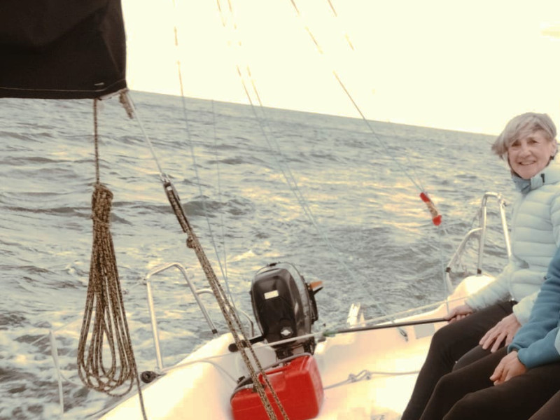 Esther lleva años practicando la navegación