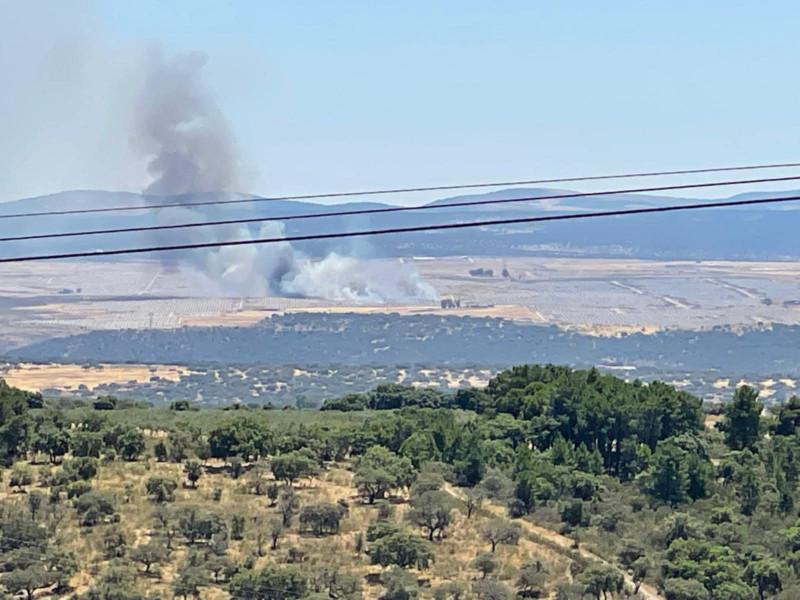 Incendio en la Planta Solar Fotovoltaica Francisco Pizarro