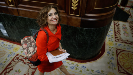 La vicepresidenta primera y ministra de Hacienda, María Jesús Montero