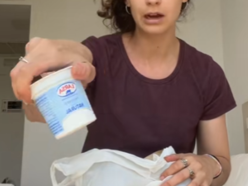 El yogur que compró Marta