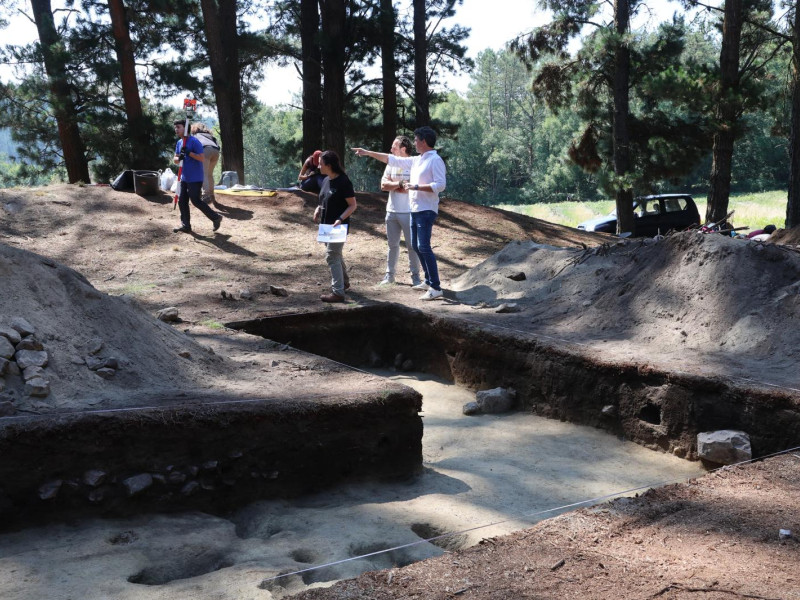 Los arqueólogos que están trabajando en esta tercera campaña arqueológica han registrado más de 1.200 piezas